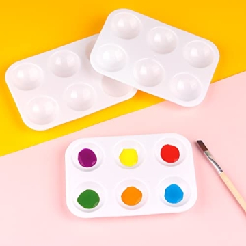 Tamaki 8 PCS Ceramic Paint Tray Palettes for Artists