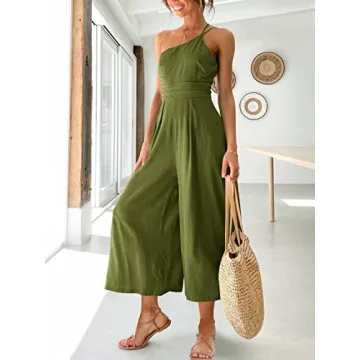 Fashionable One Shoulder Jumpsuit for All Occasions