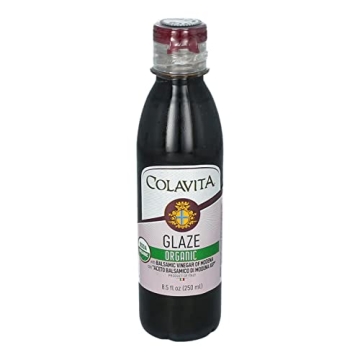 Colavita Organic Balsamic Glaze 8.5 Fl Oz Squeeze Bottle