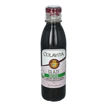 Colavita Organic Balsamic Glaze 8.5 Fl Oz Squeeze Bottle
