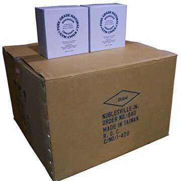 Z ATHLETIC Block Chalk - Premium Grip Enhancer for Gymnasium