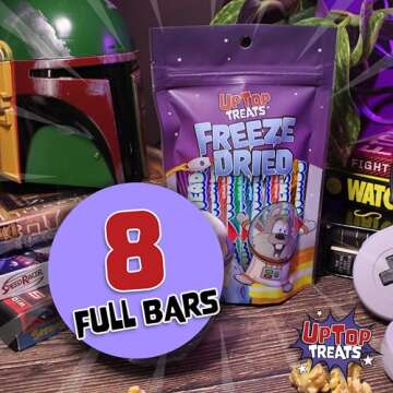 Atomic Bars - Crunchy Freeze Dried Candy - UpTop Treats