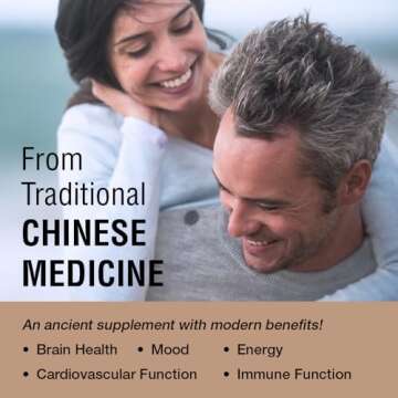 Solaray Fermented Reishi Mushroom 500mg | Healthy Immune, Heart & Brain Function Support | Energy & Mood Supplement | 60 VegCaps