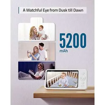 Eufy SpaceView Pro Baby Monitor with 5" Screen and Night Vision