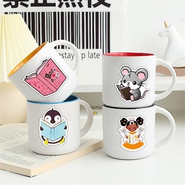 100 Unique Bookish Stickers - Perfect for All Readers