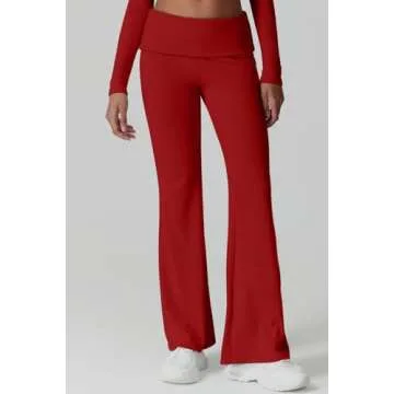 QINSEN Comfy Lounge Set for Stylish Women - Red L