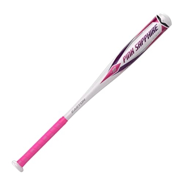 Easton PINK SAPPHIRE Fastpitch Softball Bat -10 | 27 Inch | Durability meets Design