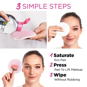 Garnier Micellar Cleansing Eco Pads for Soft Makeup Removal