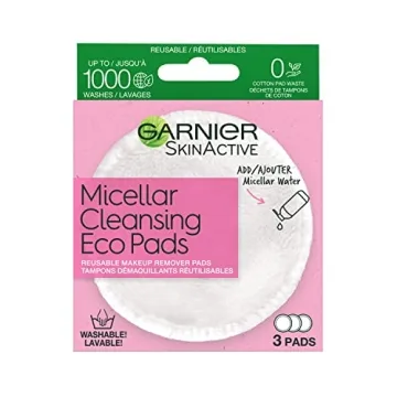 Garnier Micellar Cleansing Eco Pads for Soft Makeup Removal