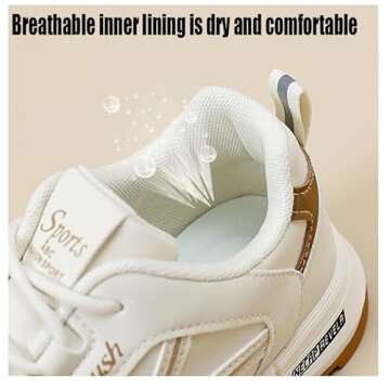 Fashionable Women's Breathable Lace-Up Sneakers