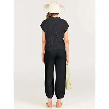 Stylish Comfort: ANRABESS Women's 2 Piece Outfit