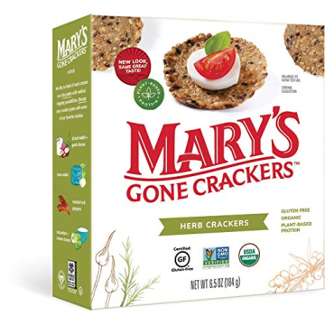 Mary's Gone Crackers, Herb - 6.5 Ounce Organic Snack
