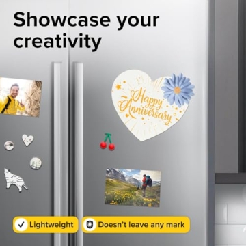 Hyper-Sticky Magnetic Dots for Crafting and Organization