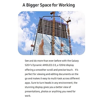 Samsung Galaxy S20 Plus 5G 128GB Renewed Aura Blue