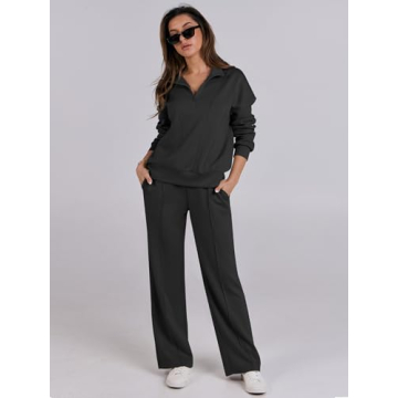 Caracilia 2 Piece Lounge Set for Women - Stylish Comfort