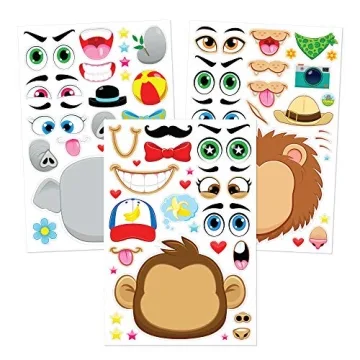 JOYIN Creative Animal Theme Stickers for Kids Crafts