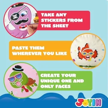 JOYIN Creative Animal Theme Stickers for Kids Crafts