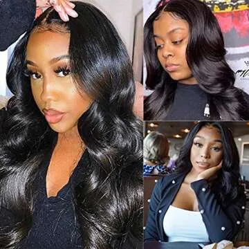 UNICE Body Wave Wigs 100% Human Hair for Women 16 inch