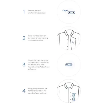 Readerest Eyeglass Holder - Stylish Magnetic Accessory