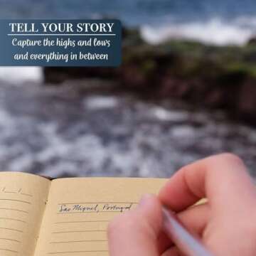 ThoughtSpace Leather Journal - Handcrafted & Elegant