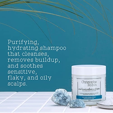 Christophe Robin Sea Salt Scrub for Oily Sensitive Scalp