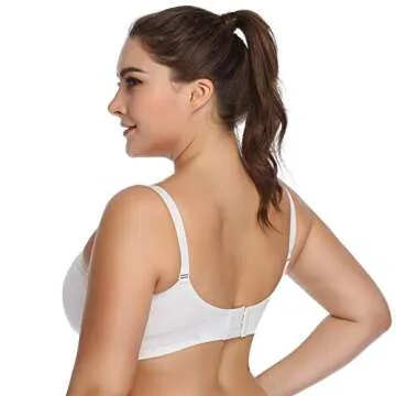 Lataly Women's Seamless Nursing Bra for Breastfeeding