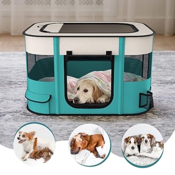 Comfortable Portable Pet Playpen for Indoor & Outdoor Use