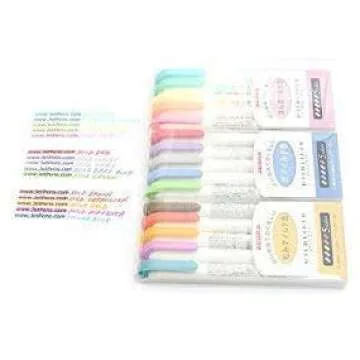 Zebra Mildliner – Zestaw Markerów tekstowych w 25 Colorach (Italy Zestawami WKT7-N-5C & WKT7-5C-HC)