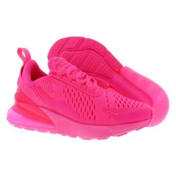 Nike Womens Air max 270 Casual Running Shoes Hyper Pink/Hyper Pink-White FD0293-600 7