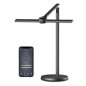 EZVALO Smart Desk Lamp with APP Control & Auto-Dimming Features for Home Office Productivity