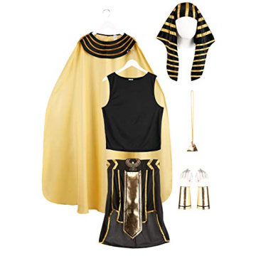 Dreamgirl King Tut Costume for Men - Majestic Egyptian Pharaoh