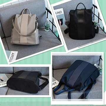 Stylish Waterproof Anti-Theft Backpack for Women