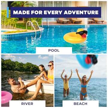 GAME Derby Duck 3 Pack Floaties for Kids Ages 3+