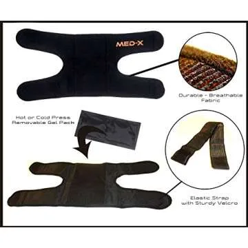 Shoulder Wrap Gel Ice Hot Cold Pack for Shoulder Injury Pain Relief Therapy Rotator Cuff Rheumatoid Arthritis Treatment Osteoarthritis Bursitis Tendinitis AC Joint Sports Injuries