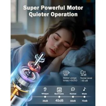 Miscoos Adjustable Bed Frame with Wireless Remote Control