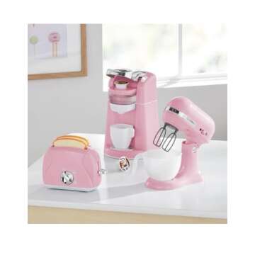 Member's Mark Gourmet Kitchen Appliance Set, Pink