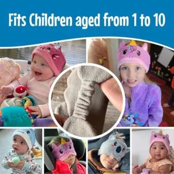 Bandou - Original Toddler & Kids Headphones - Bluetooth Wireless & Wired Headband - Comfortable Fit - Safe Volume Limited - Adjustable for Travel, Learning, and Sleep (Kiki The Koala)