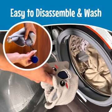 Bandou - Original Toddler & Kids Headphones - Bluetooth Wireless & Wired Headband - Comfortable Fit - Safe Volume Limited - Adjustable for Travel, Learning, and Sleep (Kiki The Koala)