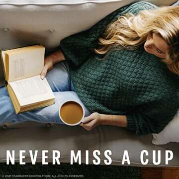 Starbucks Sumatra Dark Roast Coffee Pods in Convenient K-Cup Format