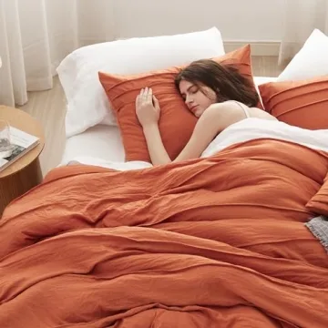 Bedsure King Size Comforter Set - Stylish & Cozy 4 Pieces