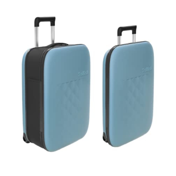 Rollink Flex Vega Cabin Plus Fully Collapsible Suitcase - Hardshell, Silent, Coated Wheels for Smoot...