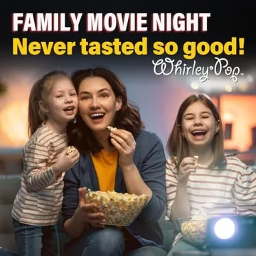 Original Whirley Pop Popcorn Maker for Perfect Movie Nights