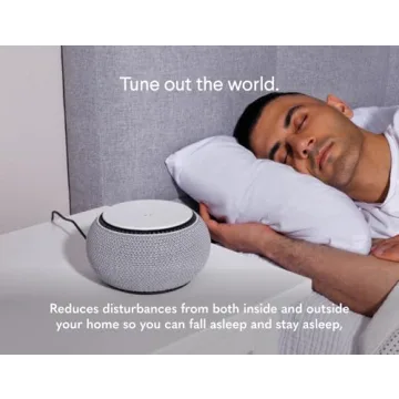 SNOOZ Smart White Noise Machine Real Fan Deep Sleep Travel