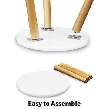 Stylish Indoor Wood Plant Stand - Versatile & Modern