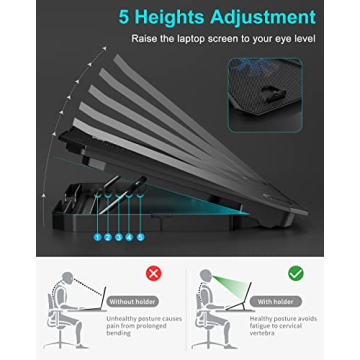 KeiBn Laptop Cooling Pad for Safe & Efficient Cooling