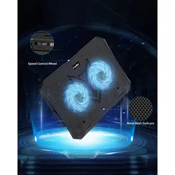 KeiBn Laptop Cooling Pad for Safe & Efficient Cooling