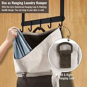 JOINPRO Laundry Bag Backpack, 125L Extra Large Travel Laundry Bags with Shoulder Straps, Adjustable & Extendable Design, Laundry Hamper Bag with 3 Pockets for Laundromat, College, Travel, Camping