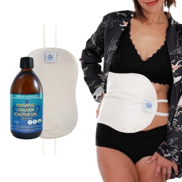 Queen of the Thrones Organic Castor Oil Pack for Liver