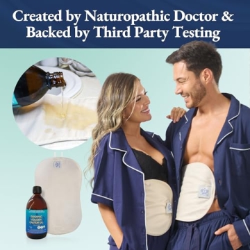 Queen of the Thrones Organic Castor Oil Pack for Liver