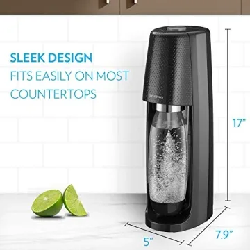 SodaStream Fizzi Sparkling Water Maker - Eco-Friendly & Easy to Use
